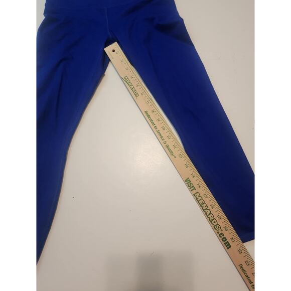 Fabletics Salar Solid Powerhold 7/8 Leggings, Small, Blue, Midrise - Picture 5 of 5